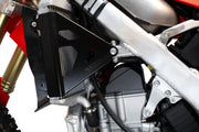 WORKS Radiator Braces Black for Powersports