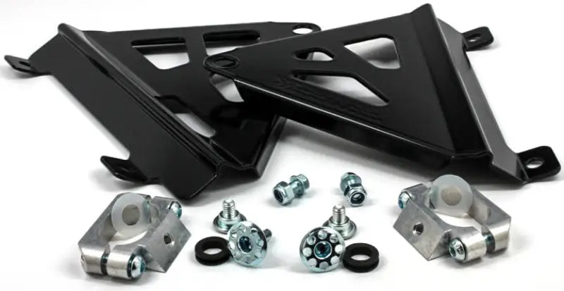 WORKS Radiator Brace Crf250 Black for Powersports