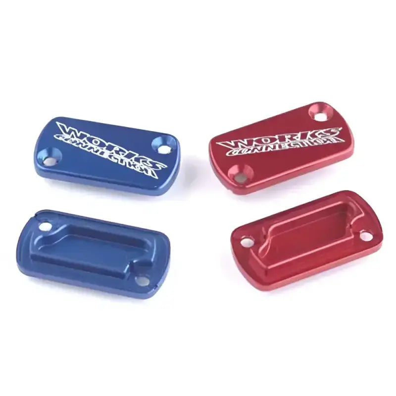 WORKS Billet Front Brake Cover Blue 07 Yz250f for Powersports
