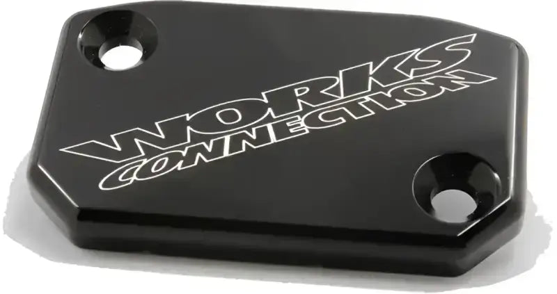 WORKS Front Brake Cover (Black) for Powersports