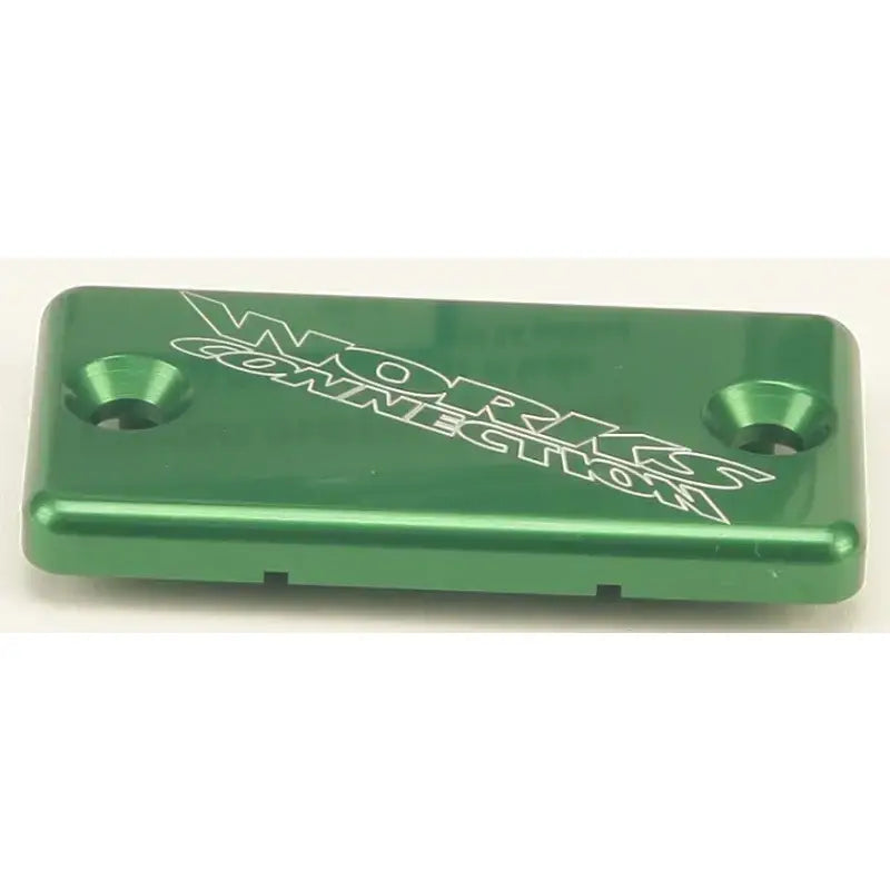 WORKS Front Brake Cover Green for Powersports