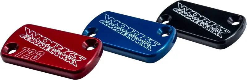 WORKS Billet Front Brake Cover Black for Powersports