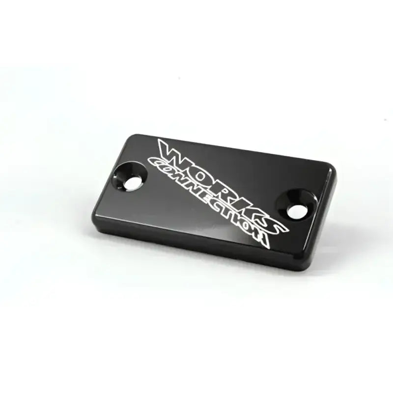 WORKS Billet Front Brake Cover Blk Yam for Powersports