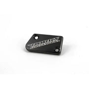 WORKS Billet Front Brake Cover Blk Yam for Powersports