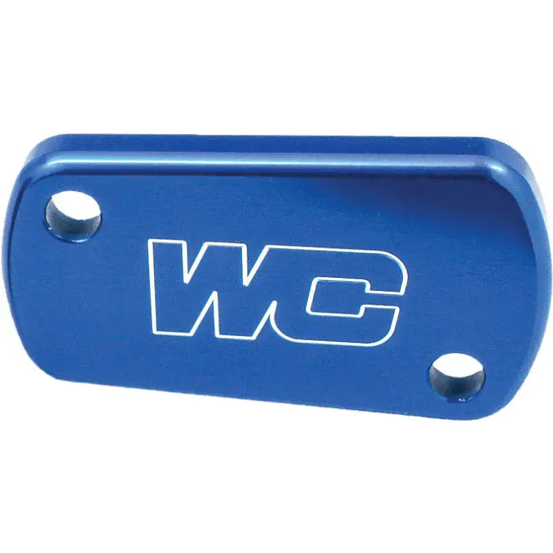 WORKS Rear Brake Cover (Blue) for Powersports