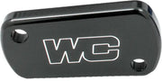 WORKS Rear Brake Cover (Black) for Powersports