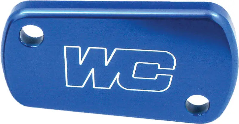WORKS Rear Brake Cover (Blue) for Powersports
