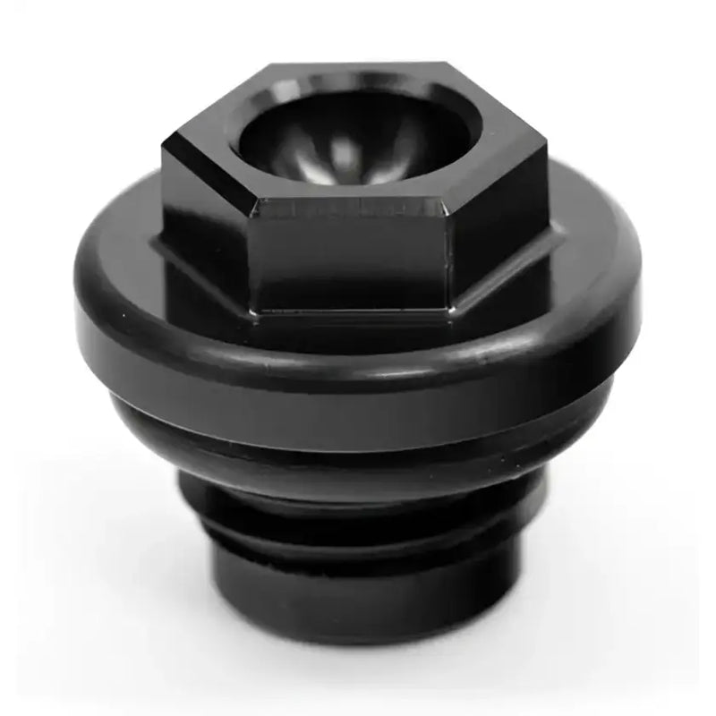 WORKS Oil Filler Plug Black for Powersports