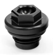 WORKS Oil Filler Plug Black for Powersports