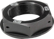 WORKS Steering Stem Nut (Black) for Powersports