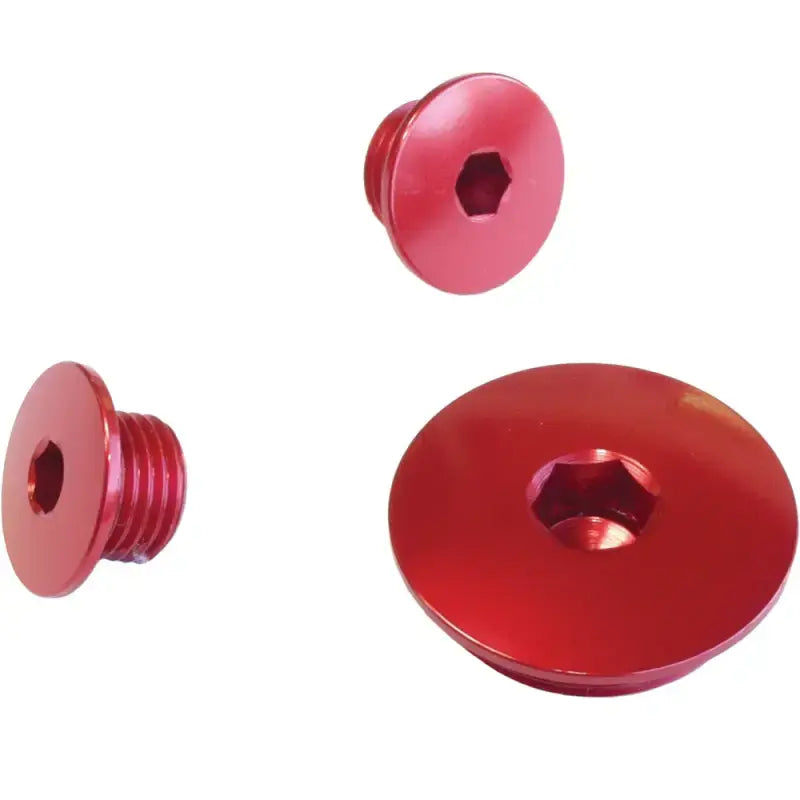 WORKS Engine Plugs Red for Powersports