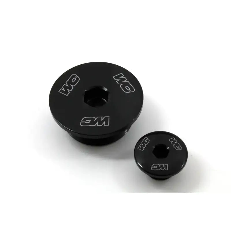 WORKS Engine Plugs Black for Powersports