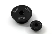 WORKS Engine Plugs Black for Powersports