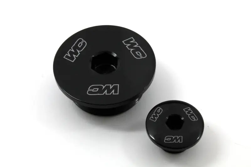 WORKS Engine Plugs Black for Powersports
