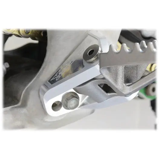 Works Offset Footpeg Mounts Foot Controls 20-525 - Peg Mount Aluminum KX250 450