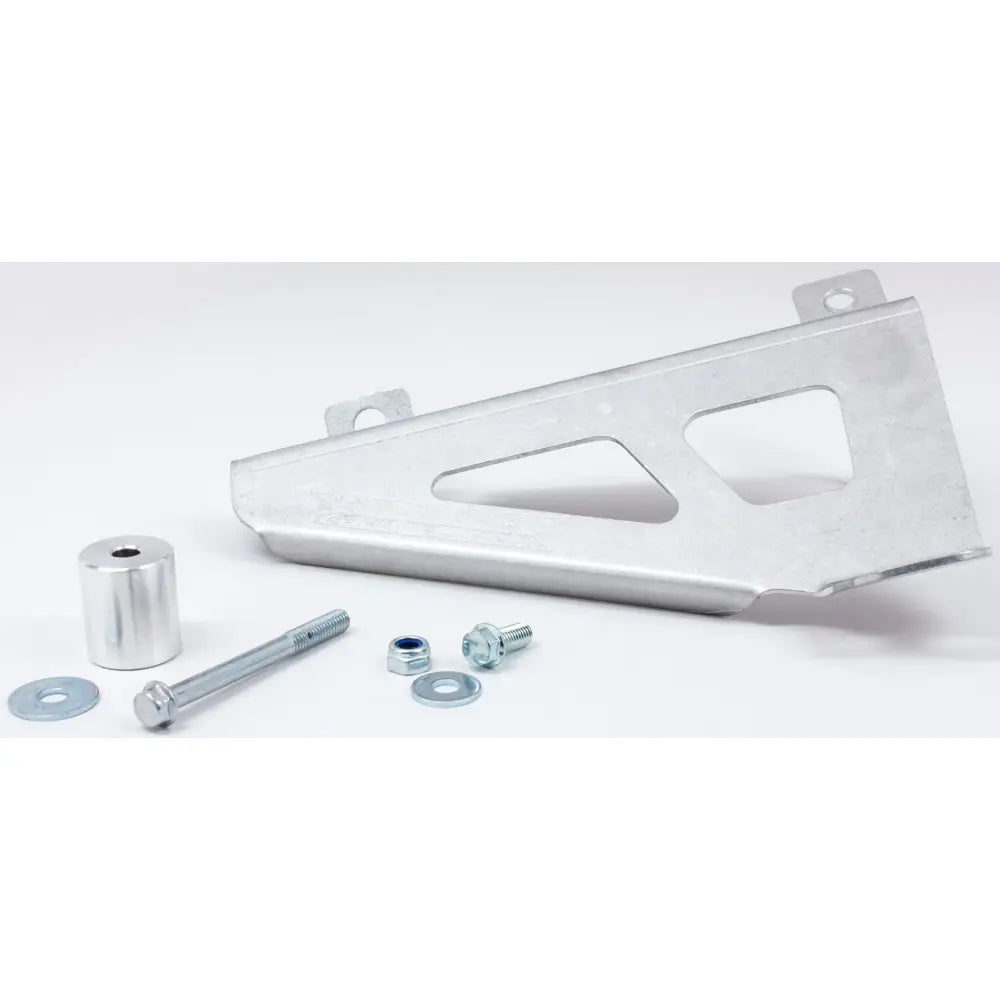 Works Radiator Brace Guards/Braces 18-126 - Silver YZ65
