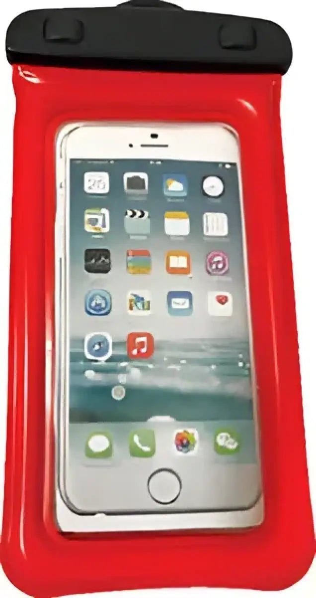 Wow Sports 18-5000R H2O Proof Phone Hldr 4’X8’ Red - Waterproof Pouch