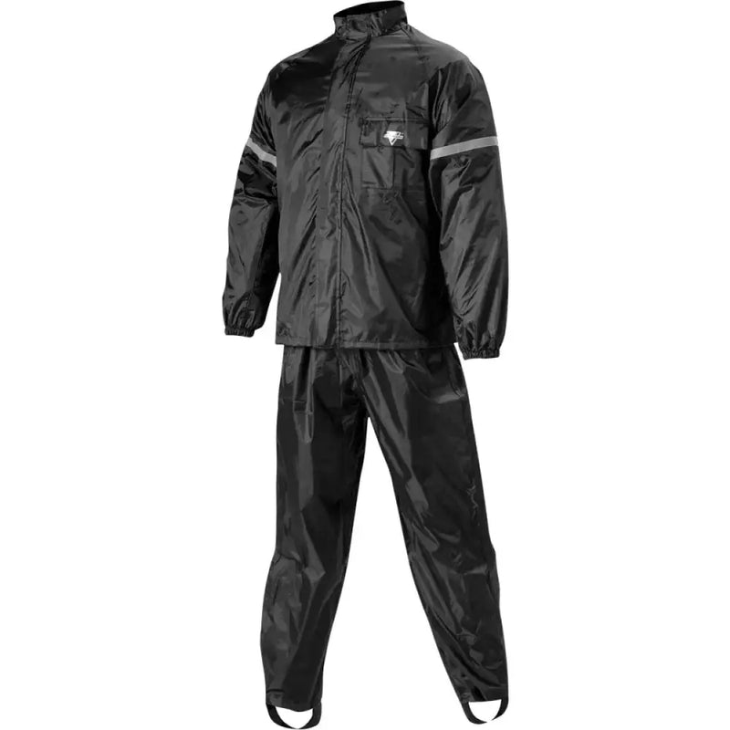 WP-8000-BLK-02-MD Weatherpro Rain Suit Black/Black M - WP-8000