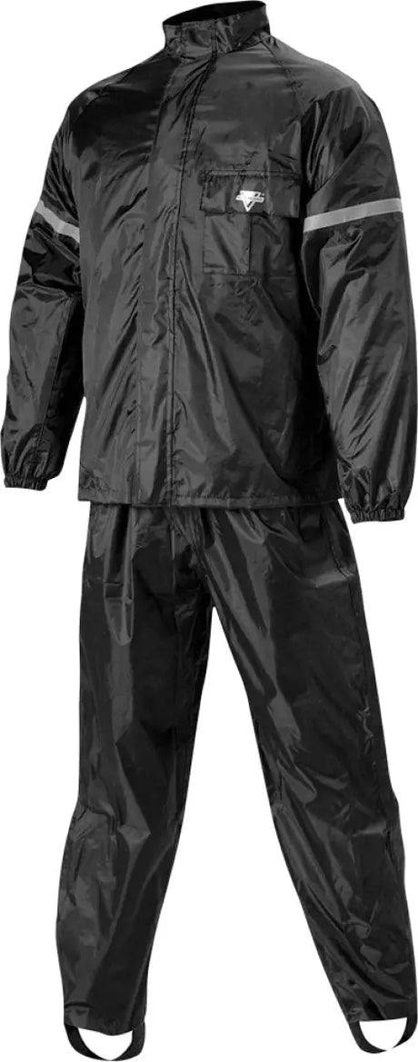 WP-8000-BLK-02-MD Weatherpro Rain Suit Black/Black M - WP-8000