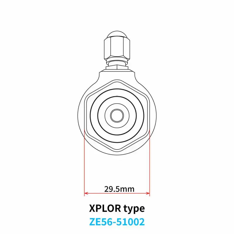 Wp Shock Gas Valve Xplor Shock - ZETA