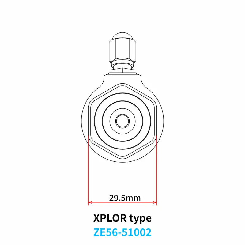 Wp Shock Gas Valve Xplor Shock - ZETA