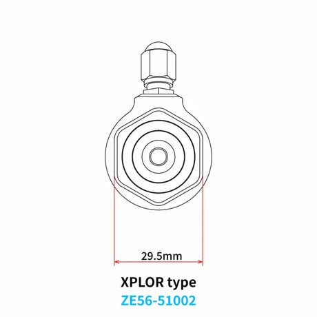 Wp Shock Gas Valve Xplor Shock - ZETA