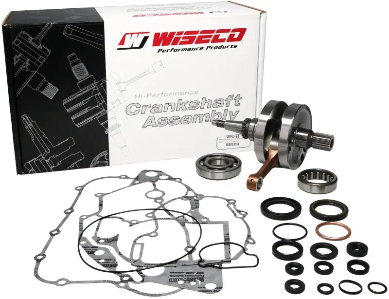 Wiseco crankshaft assembly kit with gaskets and seals for Suz WPC199 end rebuild kit