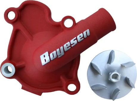 BOYESEN WPK-06CR Waterpump Cover & Impeller Kit Red