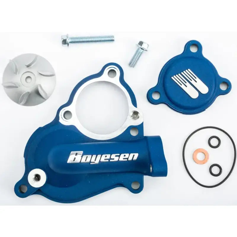 BOYESEN WPK-17AL Waterpump Cover & Impeller Kit Blue