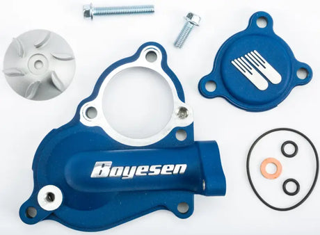 BOYESEN WPK-17AL Waterpump Cover & Impeller Kit Blue