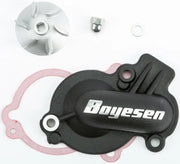 WPK-44CB Boyesen Waterpump Cover & Impeller Kit Black Ktm/Hus/Gas - RV and Auto Parts