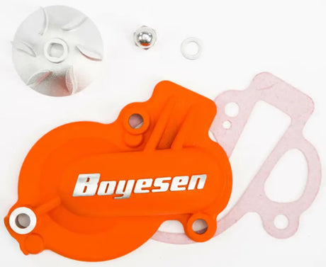 WPK-44CO Boyesen Waterpump Cover & Impeller Kit Orange Ktm/Hus/Gas - RV and Auto Parts