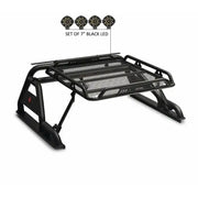 WRB-001BK-PLB Black Horse Warrior Roll Bar Kit