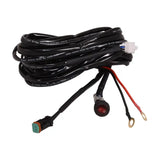 WRHRNSS1 Trailfx Wrng Hrnss W/Swtch Sngl Cube/Row - Driving/ Fog Light Wiring Harness