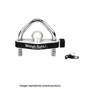 WS22 Weigh Safe Adjustable Ball Coupler Lock, high-security trailer lock with keys, durable and easy to install.