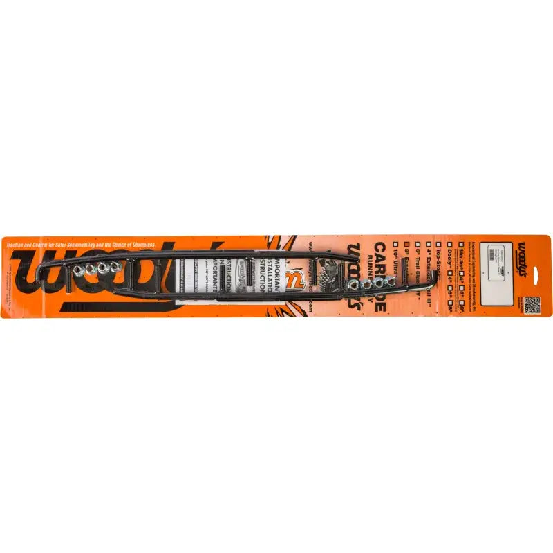 Orange and black package of drill bits for executive round bar runners WSD-8250