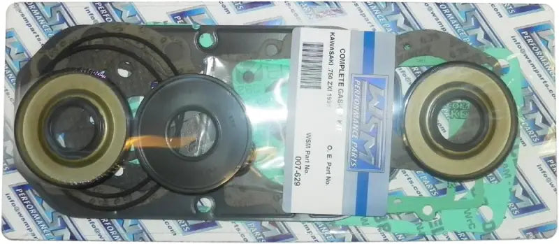 WSM Gasket Kit Kaw Kaw 750 Zxi 95 97 for Powersports