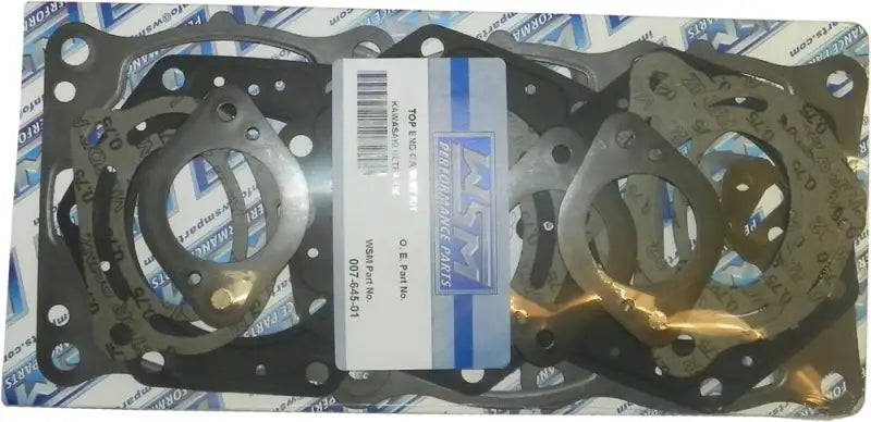 WSM Top End Gasket Kit Kaw Kaw 1200 00 05 for Powersports