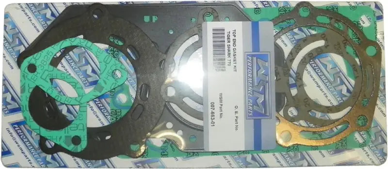 WSM Top End Gasket Kit Tigershark 770 for Powersports