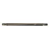 Shiny metal drive shaft with splined ends for Wsm 010-825-21 End Rebuild Kit