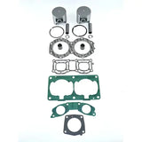 Complete two-cylinder end rebuild kit for Yamaha top end rebuild kit 81.25mm