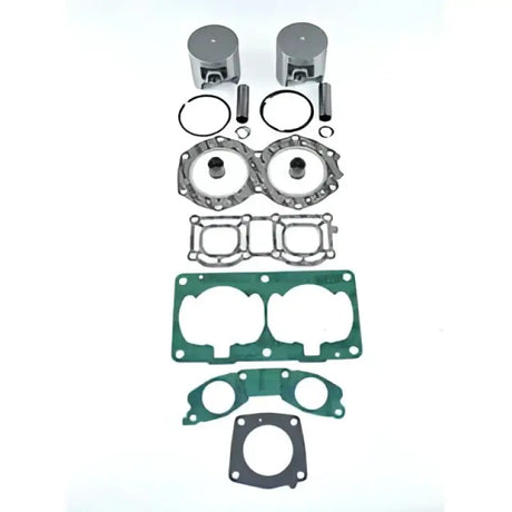 Complete two-cylinder end rebuild kit for Yamaha top end rebuild kit 81.25mm