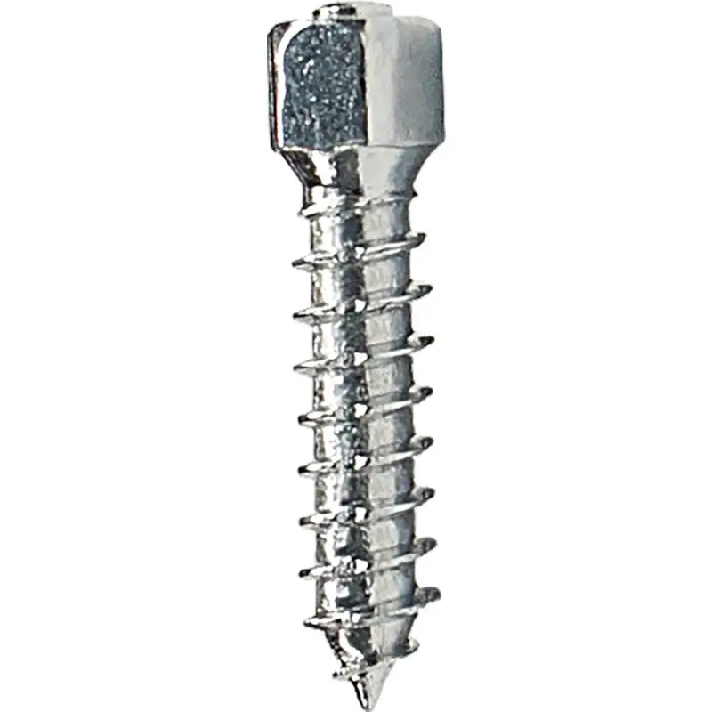 Shiny metal attack twist screws from WST-0625-100 pack, 25mm twist screws look great