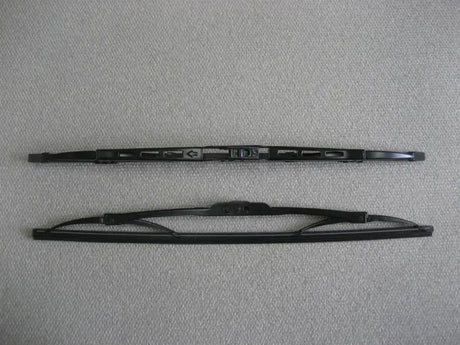 24-inch universal contour blade assembly by AP Products, black metal frame, and rubber blade.