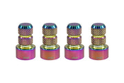 WVC002NC True Spike Silver; Billet Aluminum; Set Of 4 C 