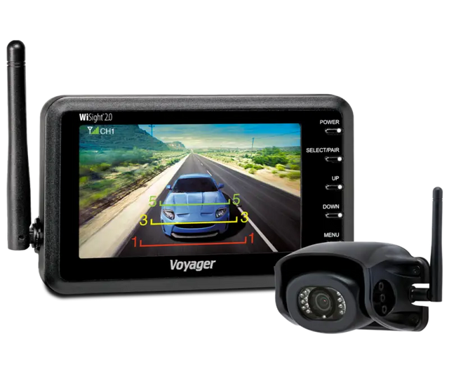 WVSXP43 ASA Voyager Wireless Wisight 2.0 4.3' M, RV, Automotive, Powersports, off-road, marine, exterior, truck accessories,interior,truck bed, rv parts, Lighting - Towing Clearance Lights,AVADA - Best Sellers,Must Haves