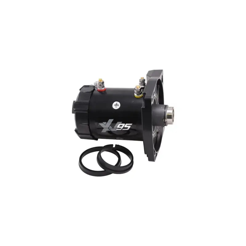 Black electric winch motor with two rings for WXV001 Trailfx XV95 Winch Motor