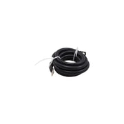 Coiled black battery cable with white zip ties for WXV006 Trailfx XV95 winch setup