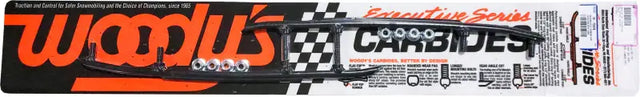 Woody’s Executive Series Carbides WYV-6450 8 Inch Round Bar Runners for Snowmobiles