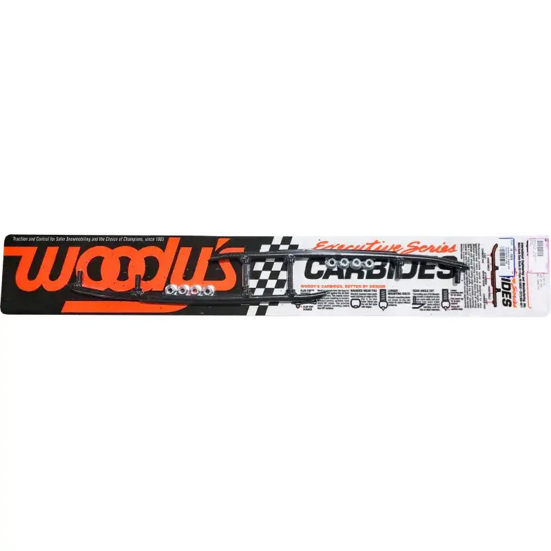 Woody’s Executive Series Carbides WYV-6450 8 Inch Round Bar Runners for Snowmobiles